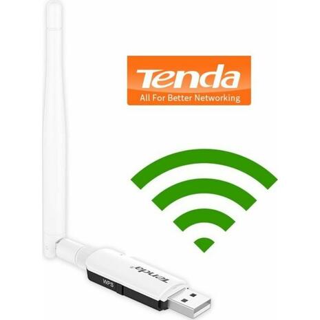 Ασύρματος Αντάπτορας Δικτύου USB Tenda U1 με Αποσπώμενη Κεραία 300Mbps W311MI